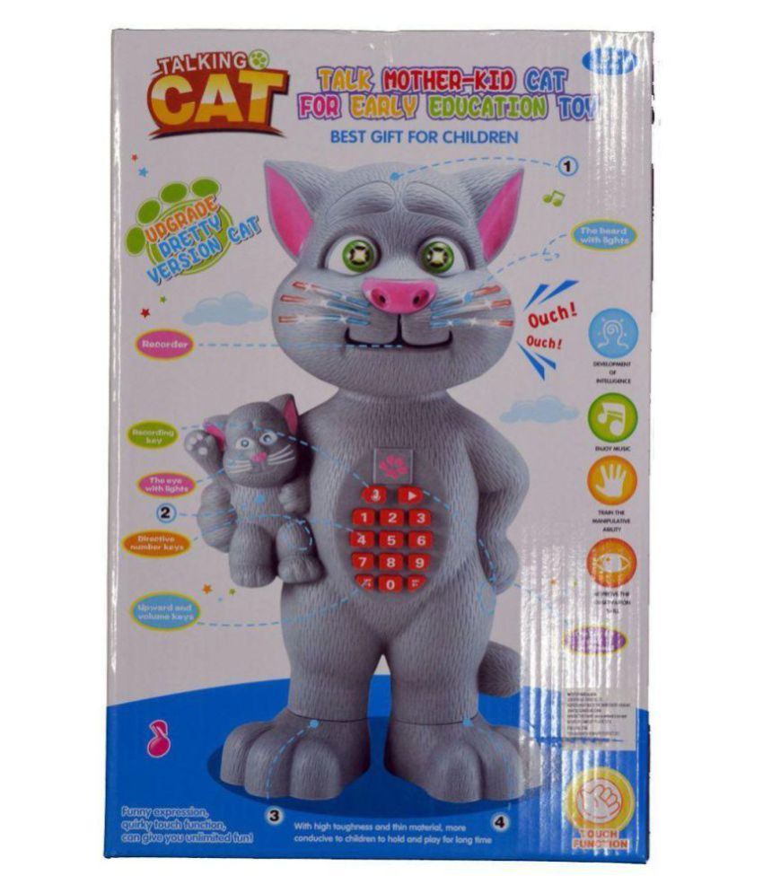 talking tom cat stuffed animal
