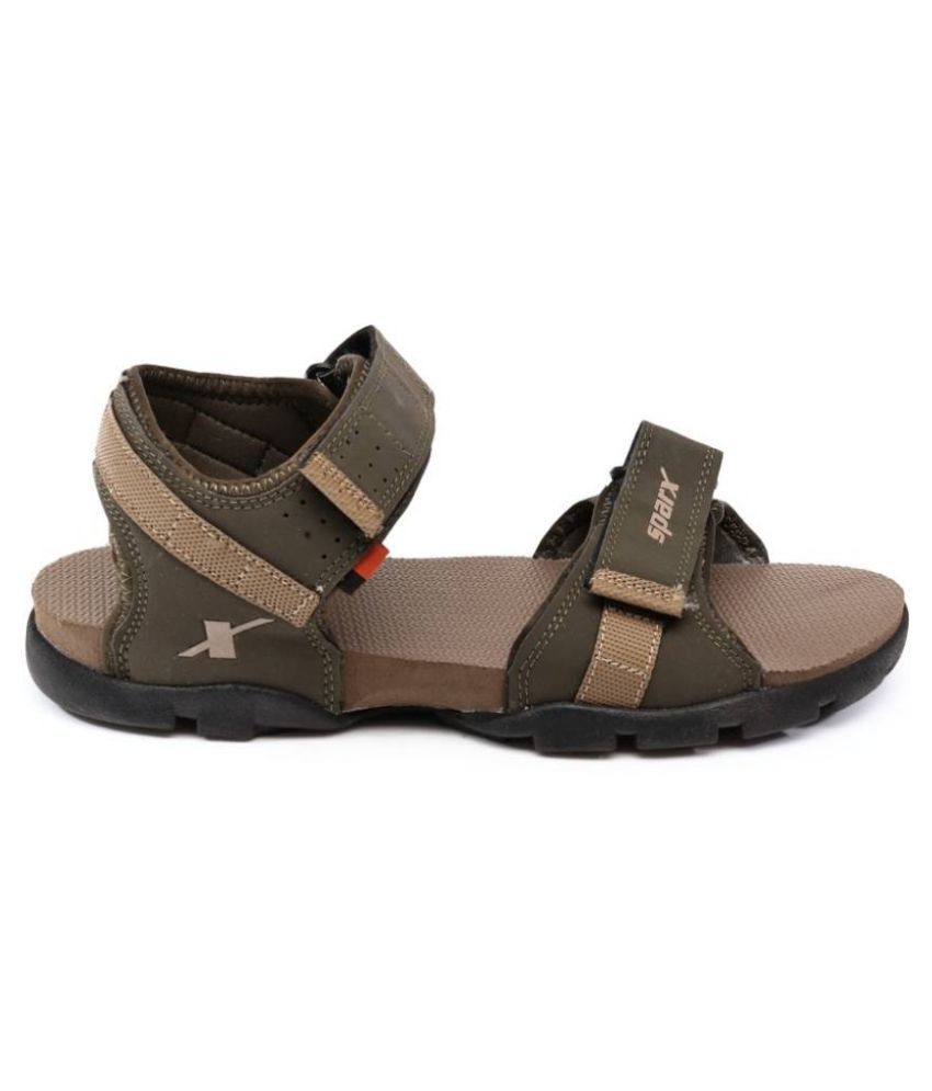 olive saltwater sandals