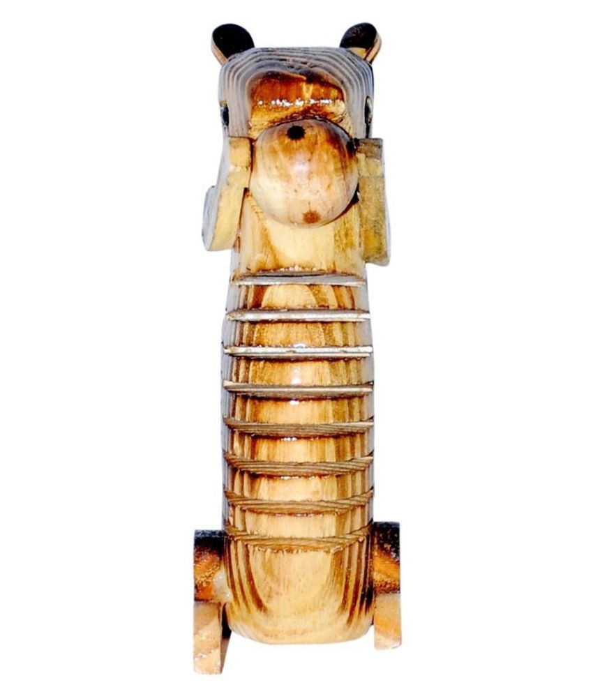Desi Karigar Brown Wooden Squirrel Toy - Buy Desi Karigar ...