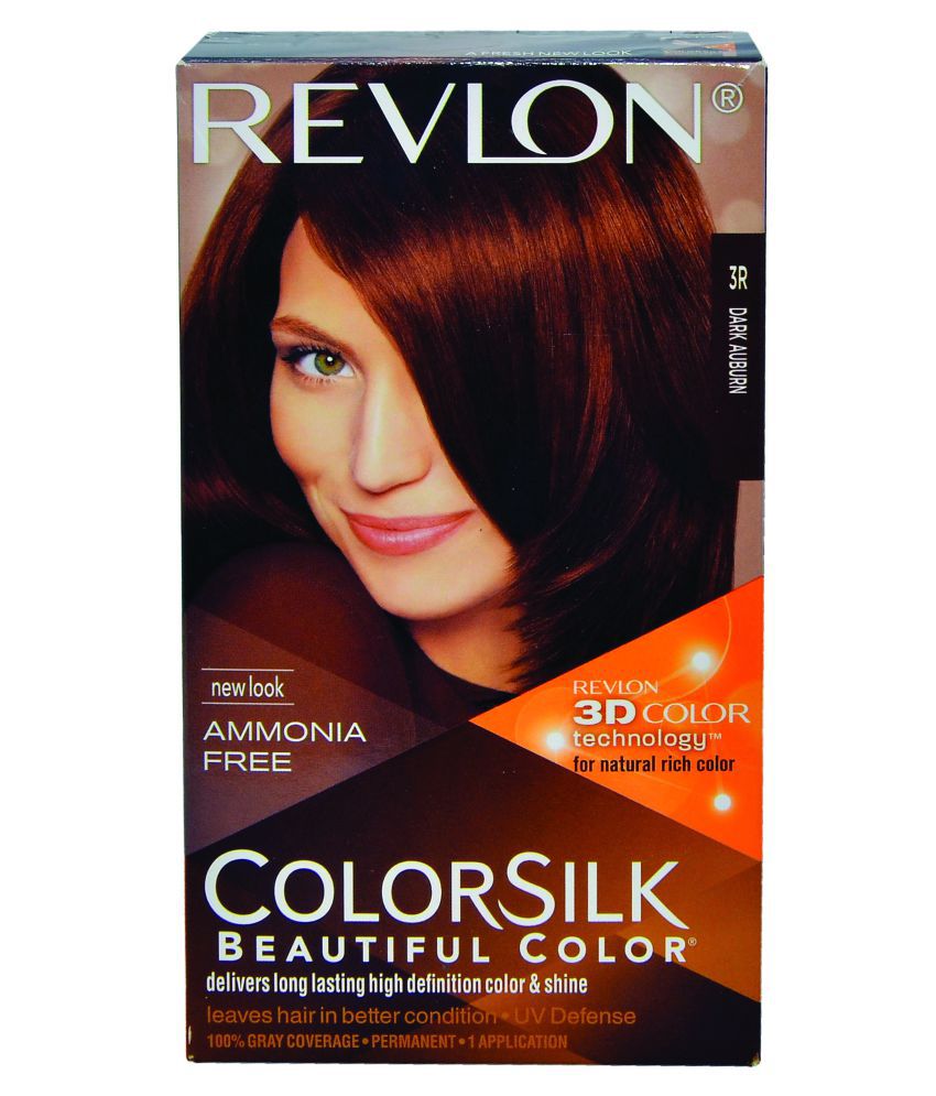 Revlon Colorsilk Hair Color 3d Technology Dark Auburn 3r Temporary Hair Color Dark Brown Dark Auburn 100 Gm Buy Revlon Colorsilk Hair Color 3d Technology Dark Auburn 3r Temporary Hair Color Dark