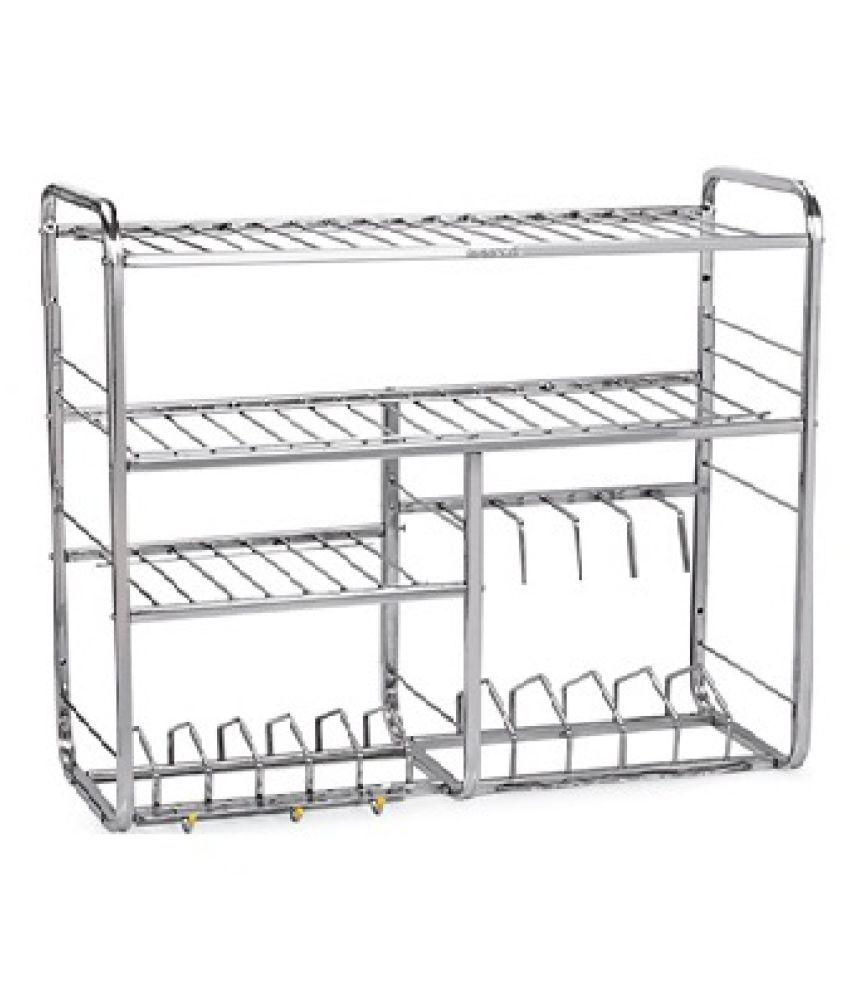 Buy RBJ Stainless Steel Utensils Rack Online at Low Price in India