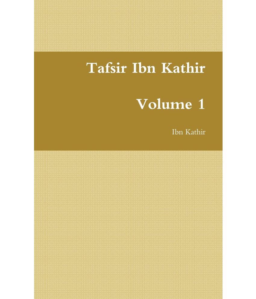 ibn kathir online ibn kathir online