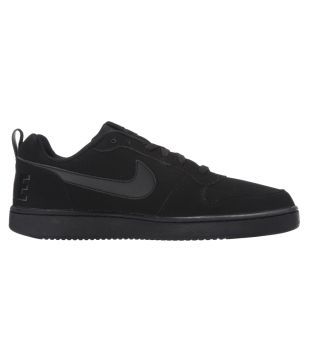 nike black casual