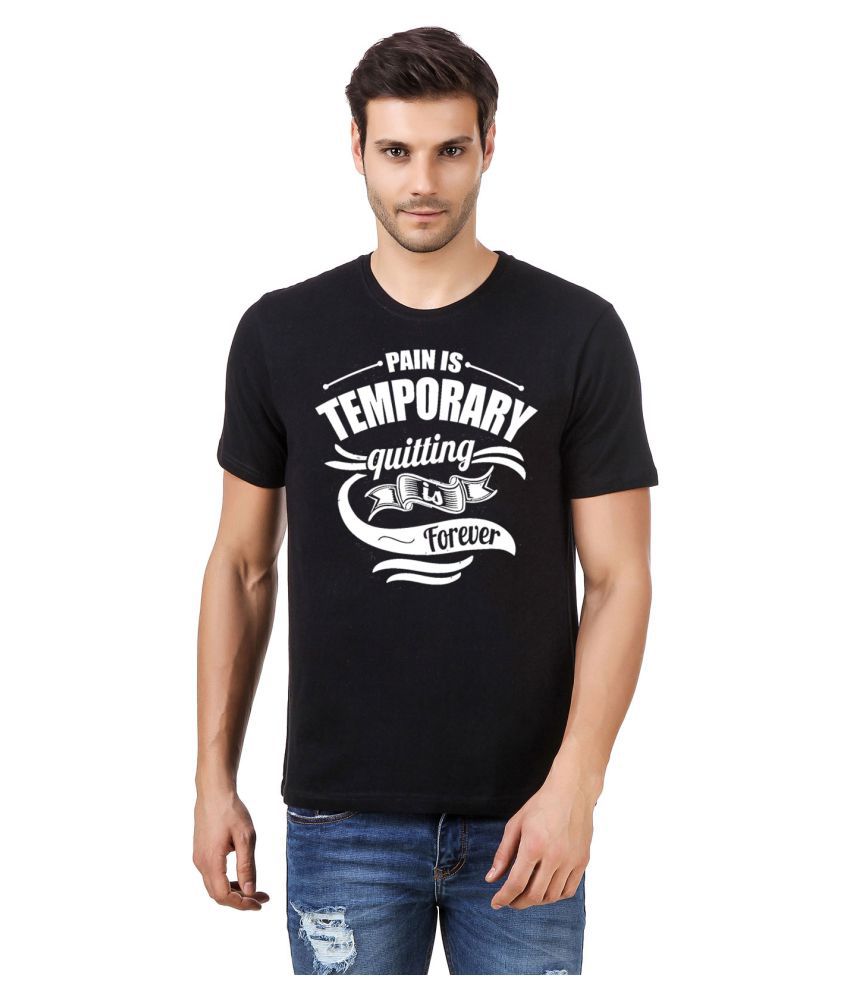 Desi Swag Black Round T-Shirt - Buy Desi Swag Black Round T-Shirt ...