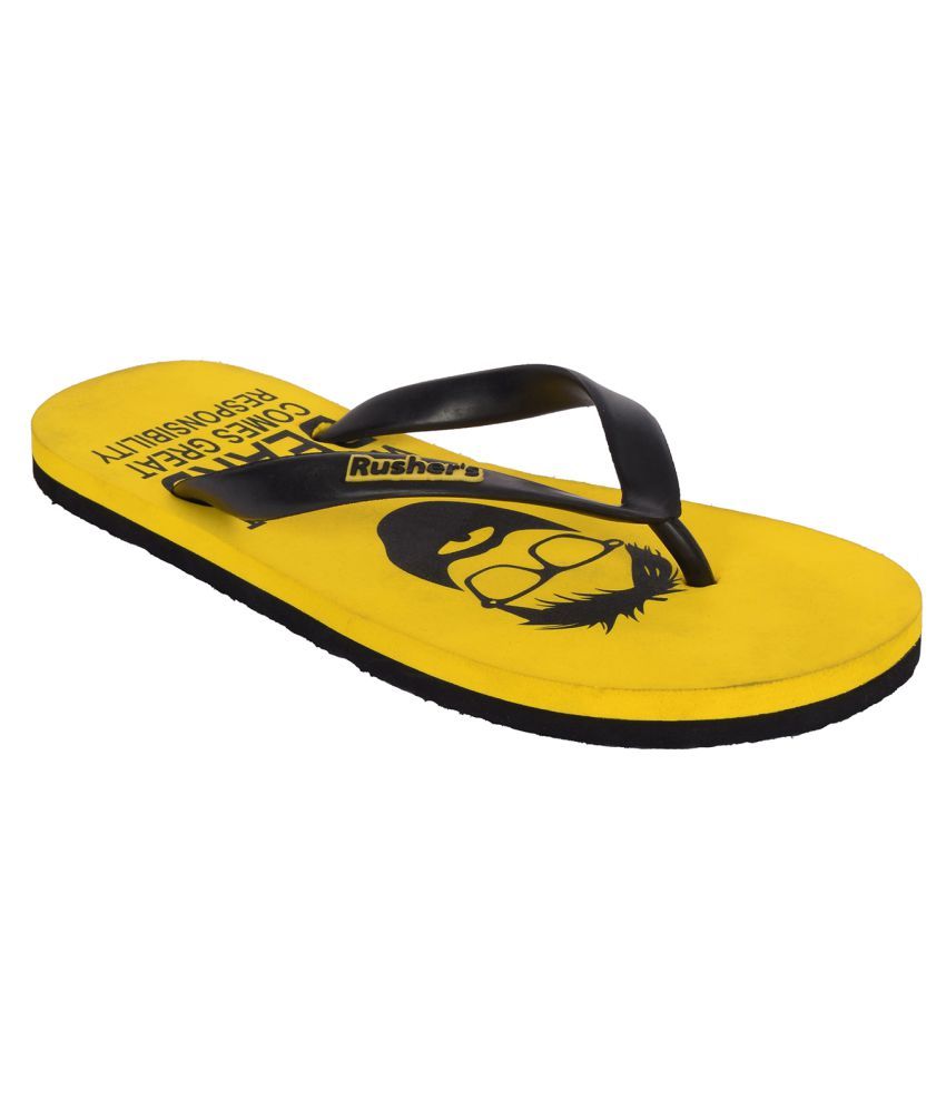 rushers flip flops