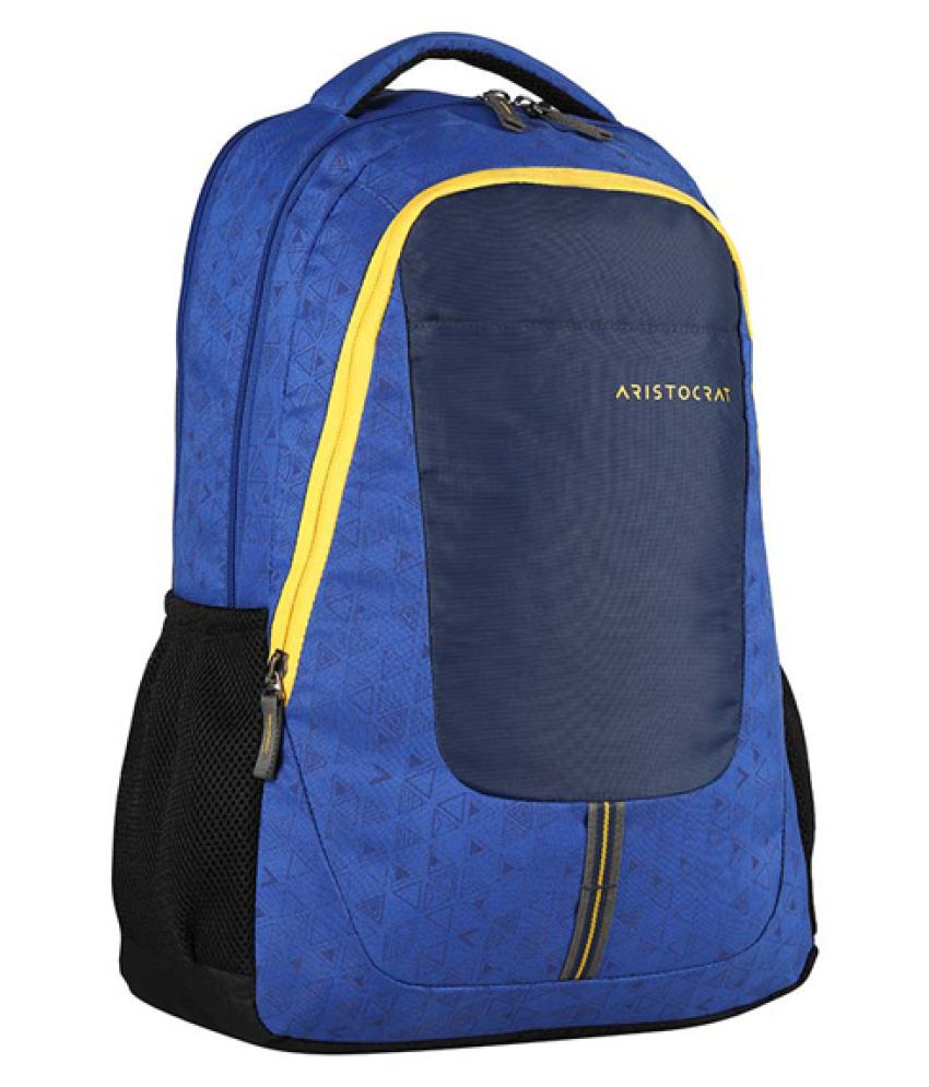 Aristocrat Revo 2 Blue Branded Backpack - Buy Aristocrat Revo 2 Blue ...