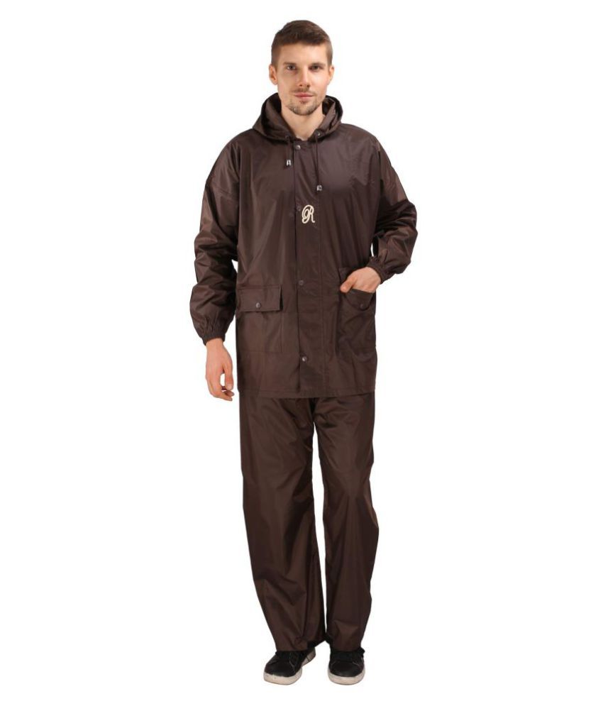 Real Brown Rain Suit - Buy Real Brown 