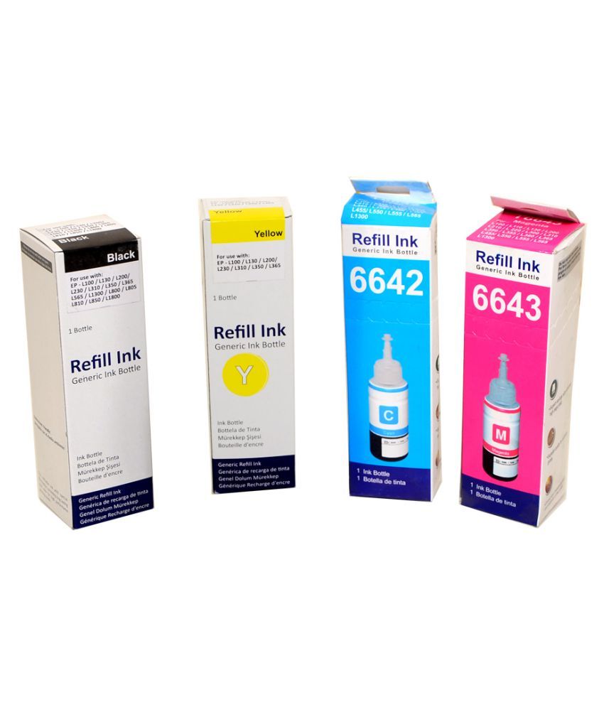 Nice Print Multicolor Ink Pack of 4 Buy Nice Print Multicolor Ink