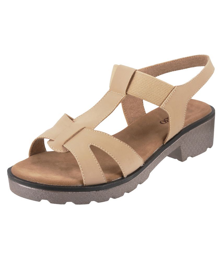 tan beige flats