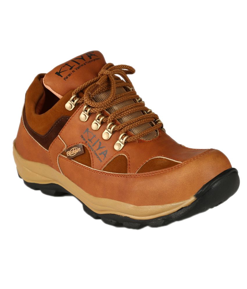 men's casual shoes tan colour