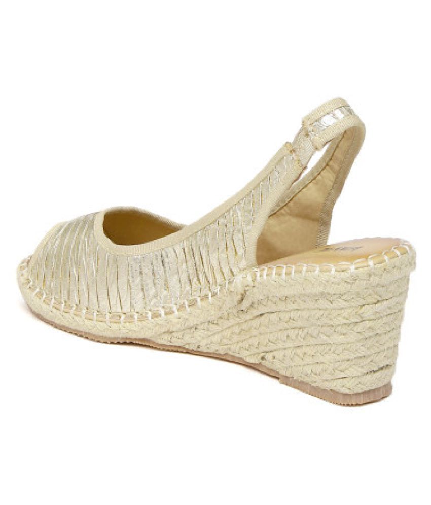 Lavie Beige Wedges Heels Price in India- Buy Lavie Beige Wedges Heels ...