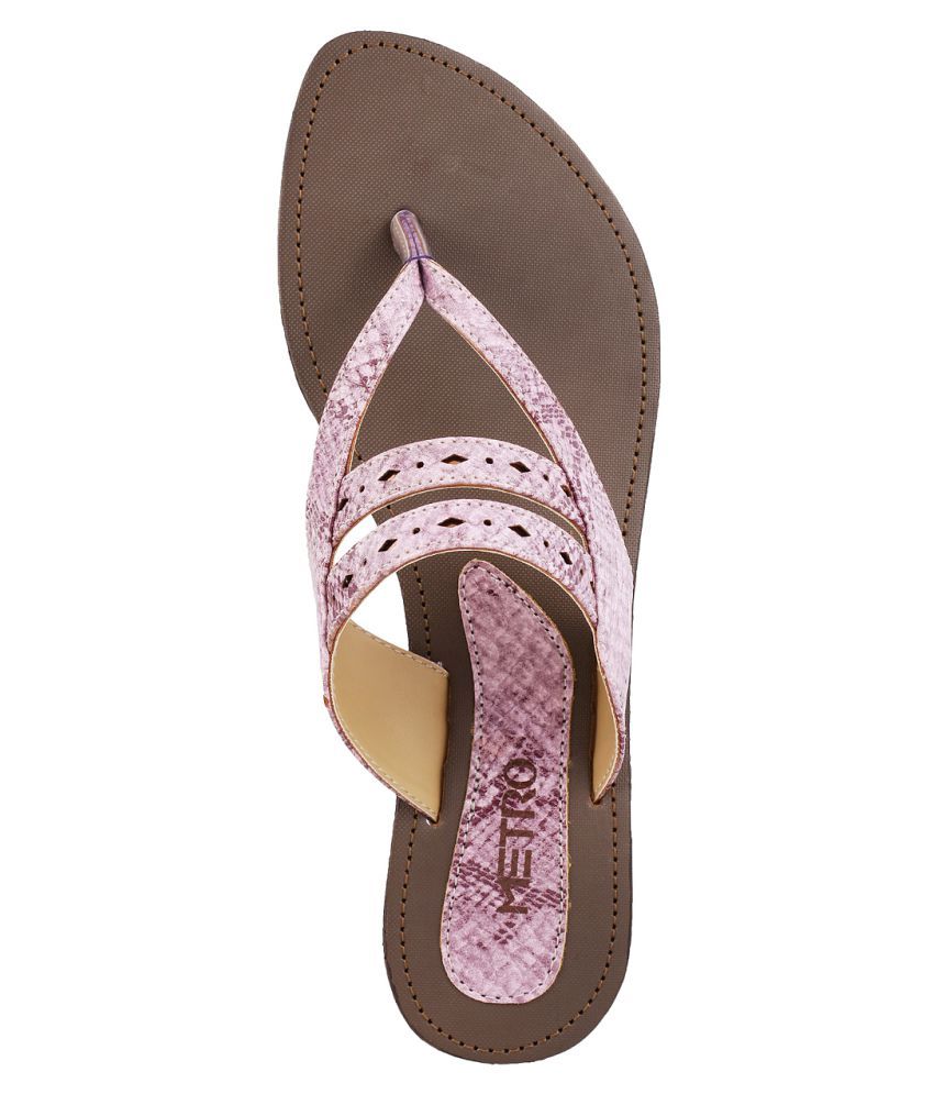 cheap purple flats