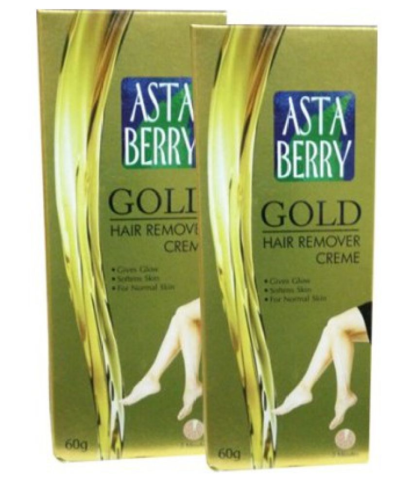 Asta Berry Gold Hair Removal Cream 60 gm Pack of 2: Buy Asta Berry Gold Hair  Removal Cream 60 gm Pack of 2 at Best Prices in India - Snapdeal
