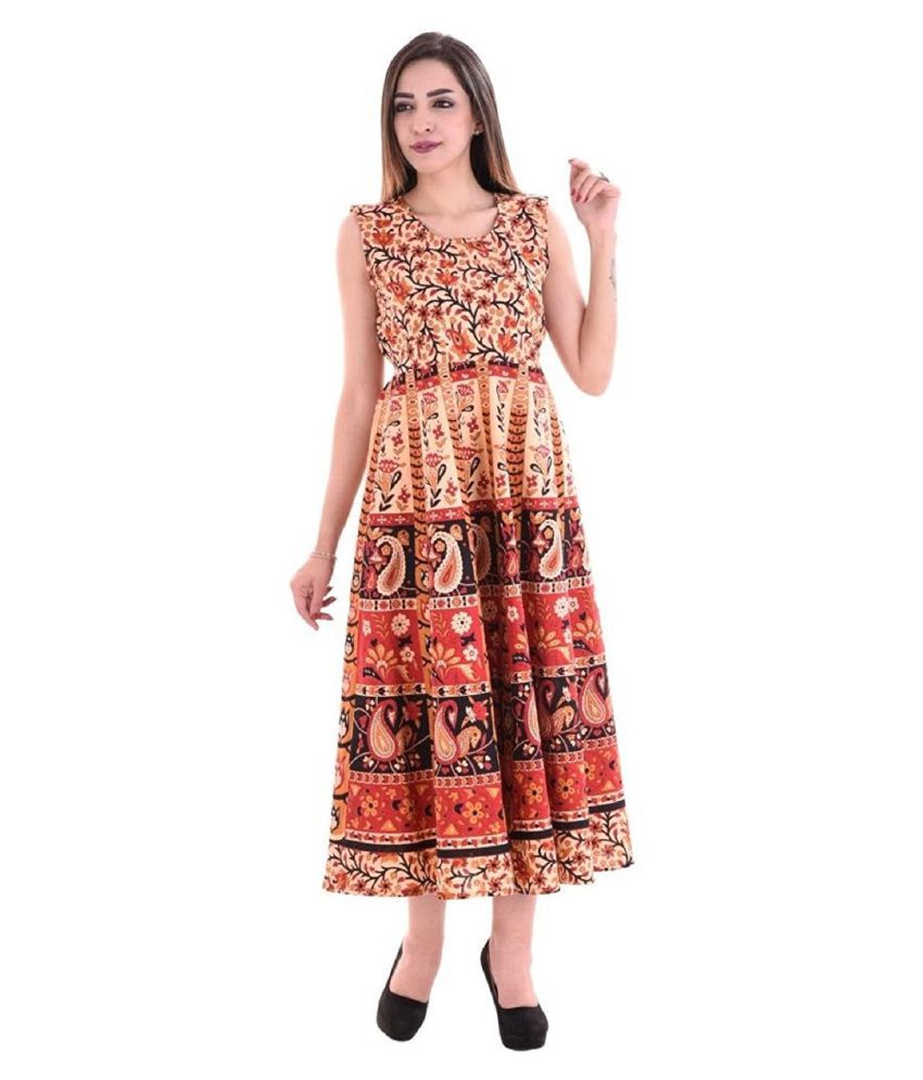 PMS Fashion Cotton Dresses - Buy PMS Fashion Cotton Dresses Online at ...