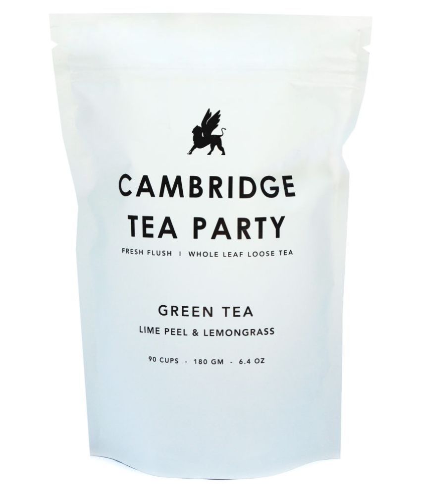 Cambridge Tea Party Lemon grass and lime peel Green Tea Loose Leaf 180