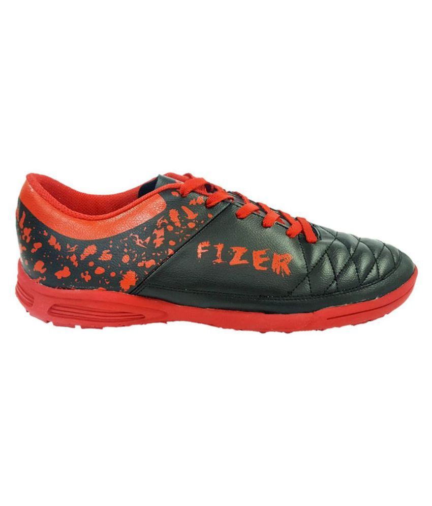     			Vector X Fizer Black Football Shoes