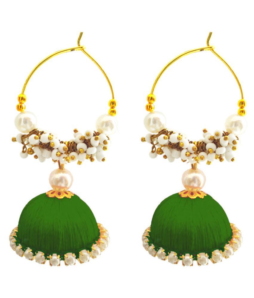 Silk Thread Earrings Buy Silk Thread Earrings Online at Best Prices