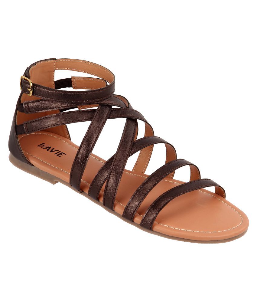 amazon brown flats