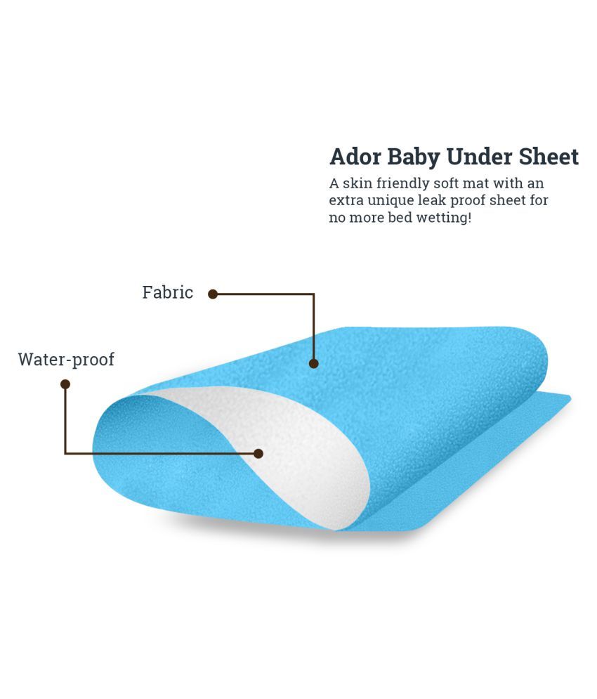 Ador Blue Plastic Waterproof Sheet ( 100 cm A 70 cm 1 pcs ) Buy