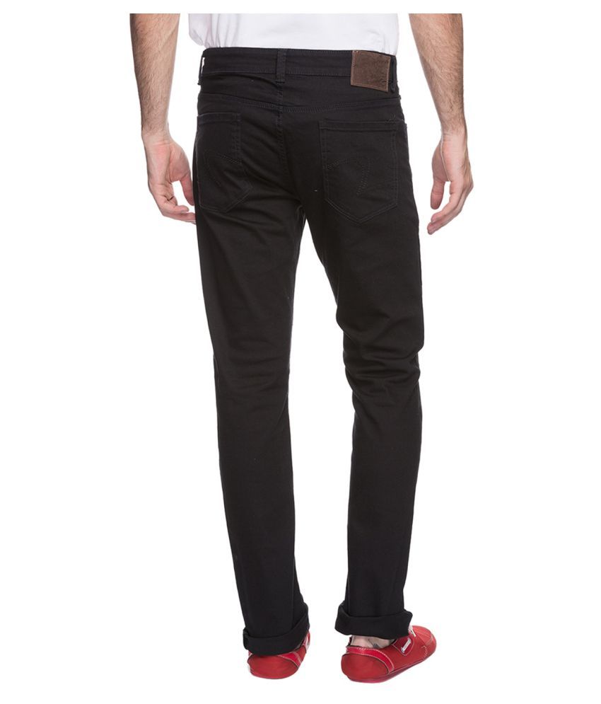 spykar black jeans