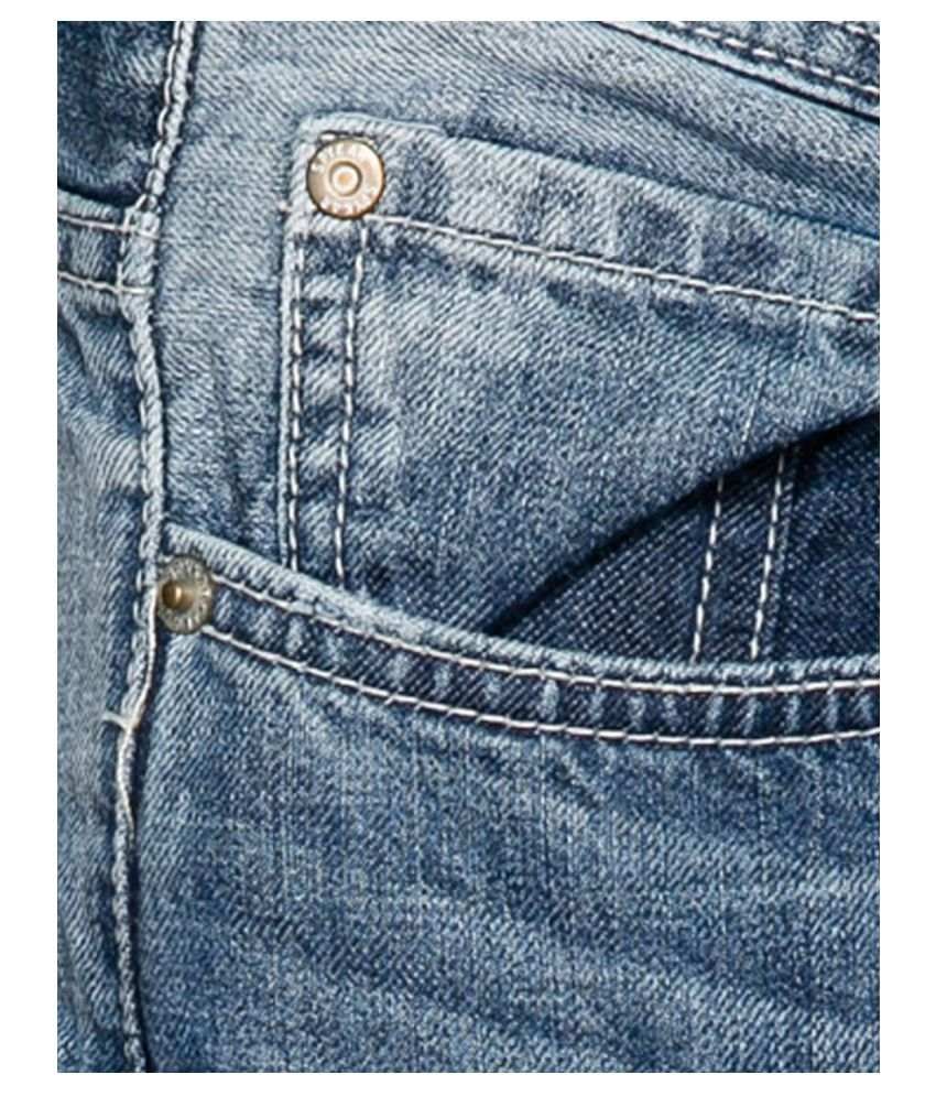 spykar regular men blue jeans