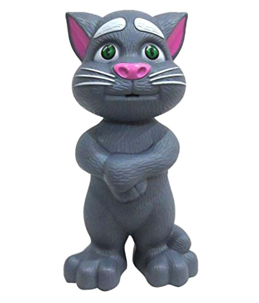 Talking Tom Cat intelligent Touching Functions wonderful voice (Grey ...