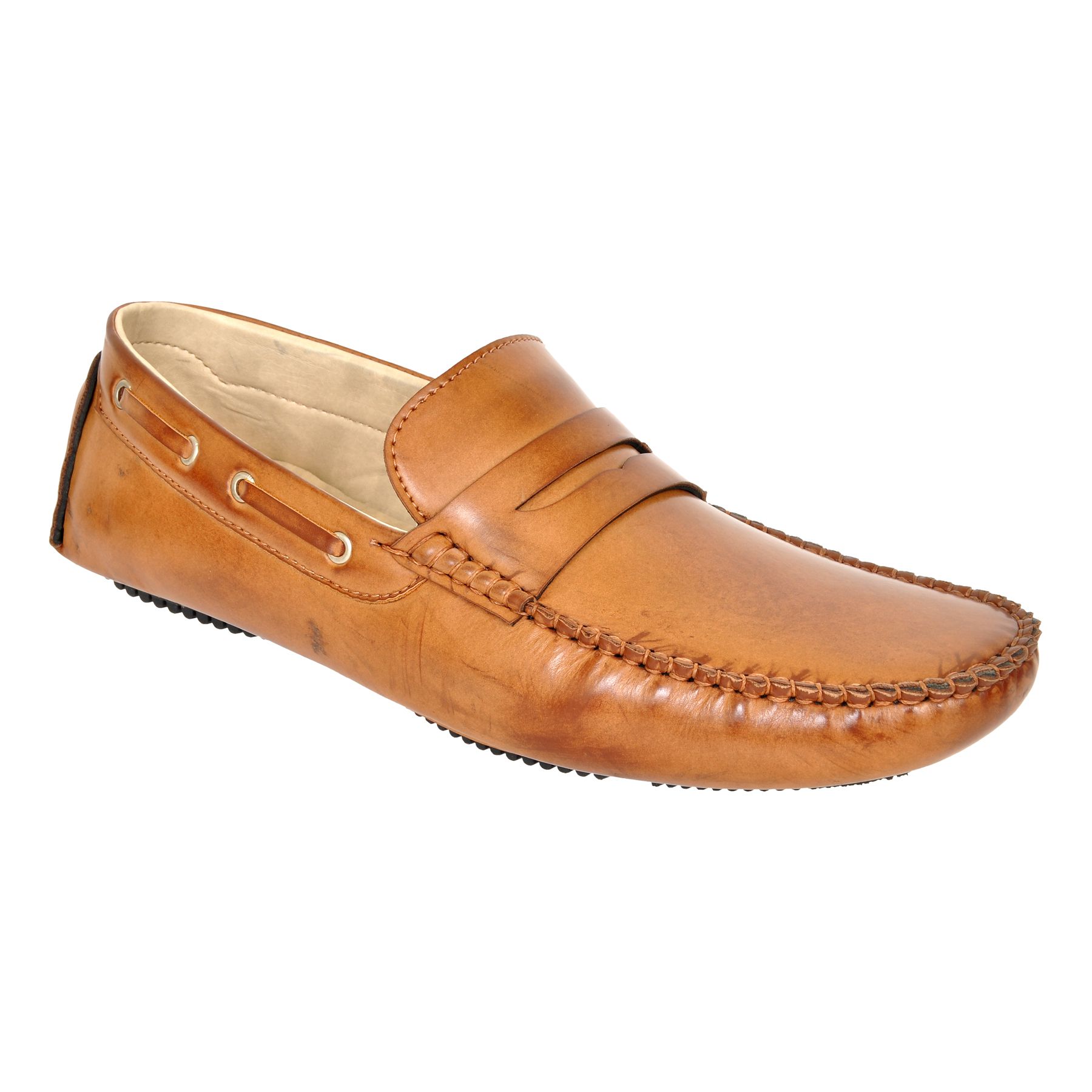 Lee Fox Tan Loafers - Buy Lee Fox Tan Loafers Online at Best Prices in ...
