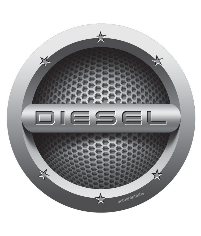 Autographix Diesel Fuel Tank / Lid Car Decals & Stickers Grey Buy