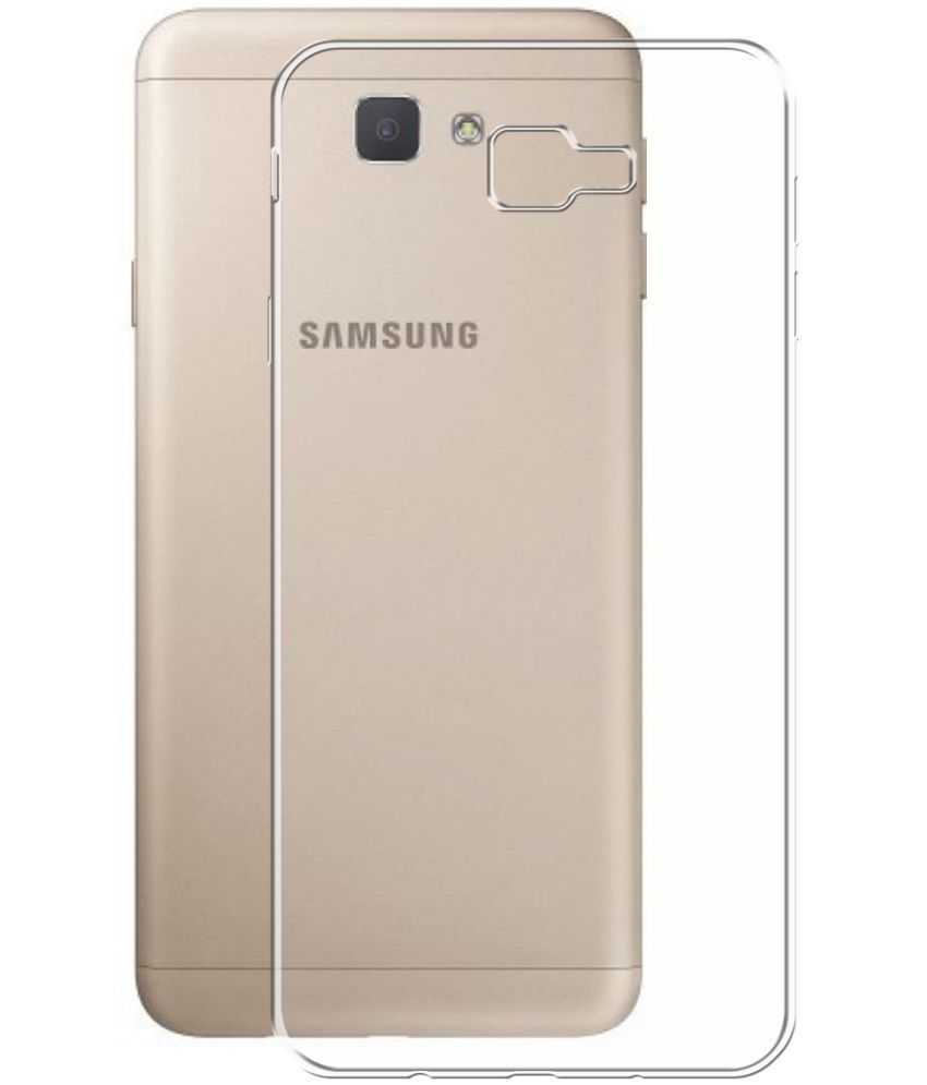     			Samsung Galaxy J7 Prime Soft Silicon Cases PraIQ - Transparent