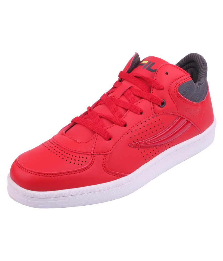 fila original shoes red