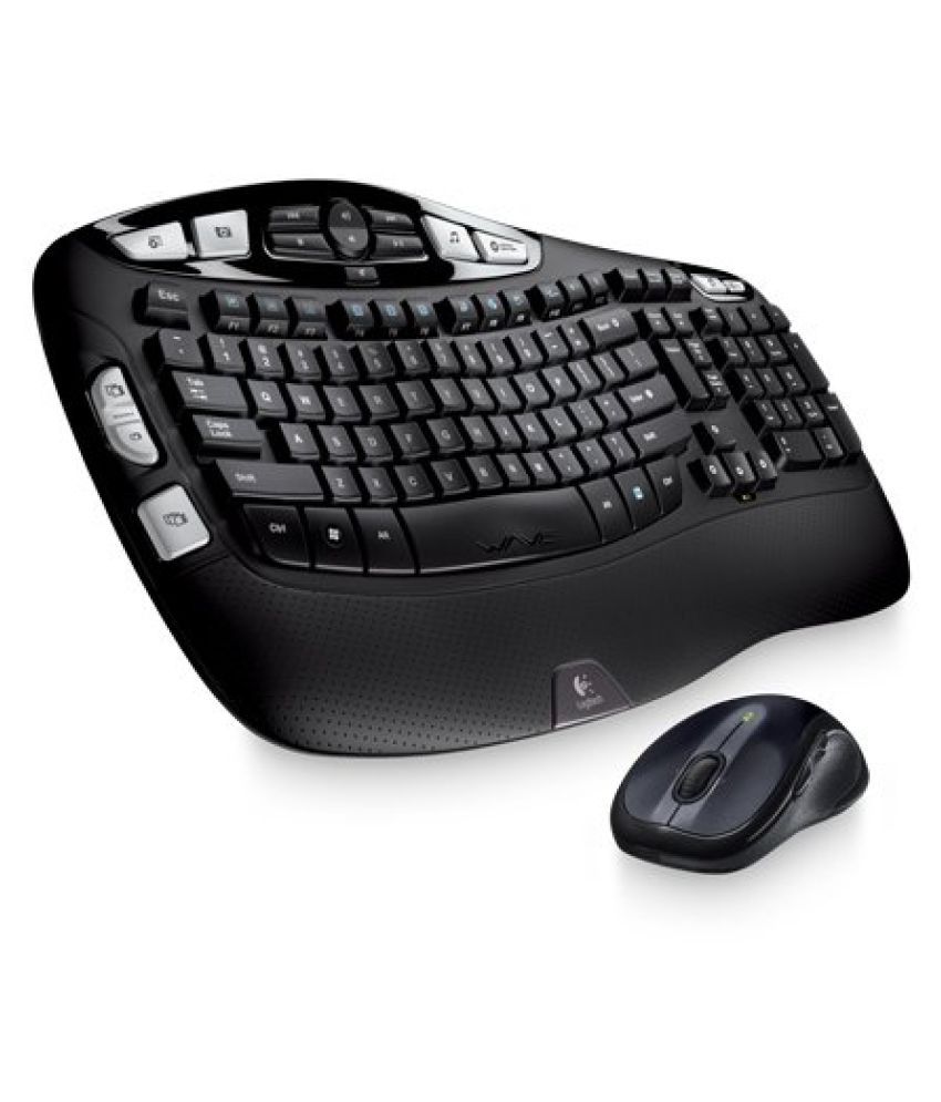 Logitech 920-002555 Black Wireless Desktop Keyboard - Buy Logitech 920