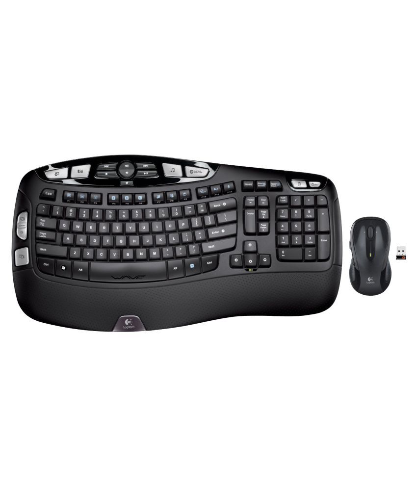 Logitech 920-002555 Black Wireless Desktop Keyboard - Buy Logitech 920