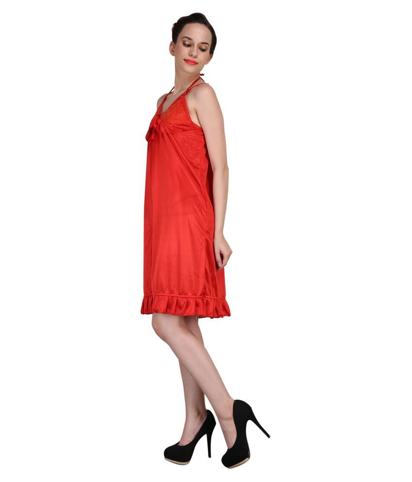 Buy Glossia Satin Nighty & Night Gowns Online at Best Prices in India