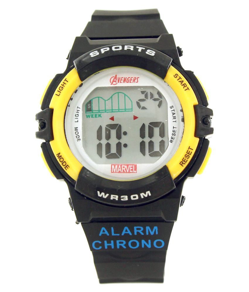 how to set time on disney digital watch