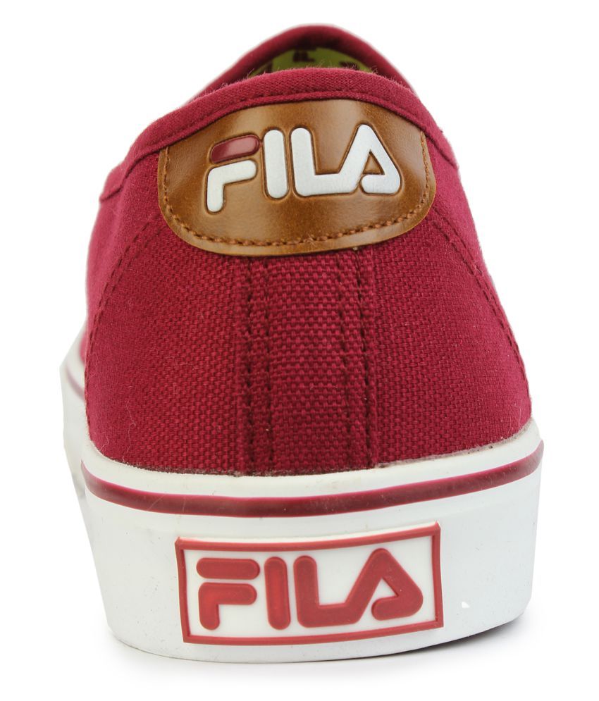 fila maroon shoes