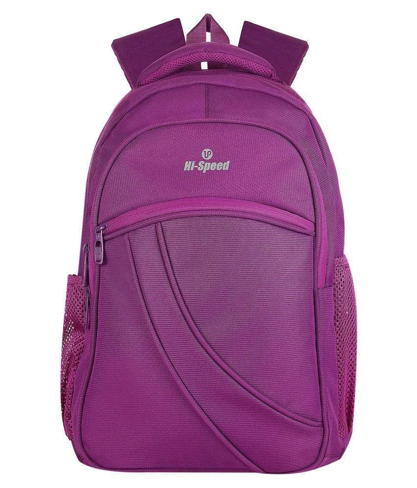 Hi-Speed Purple HS17CH45 Backpack - Buy Hi-Speed Purple HS17CH45 ...