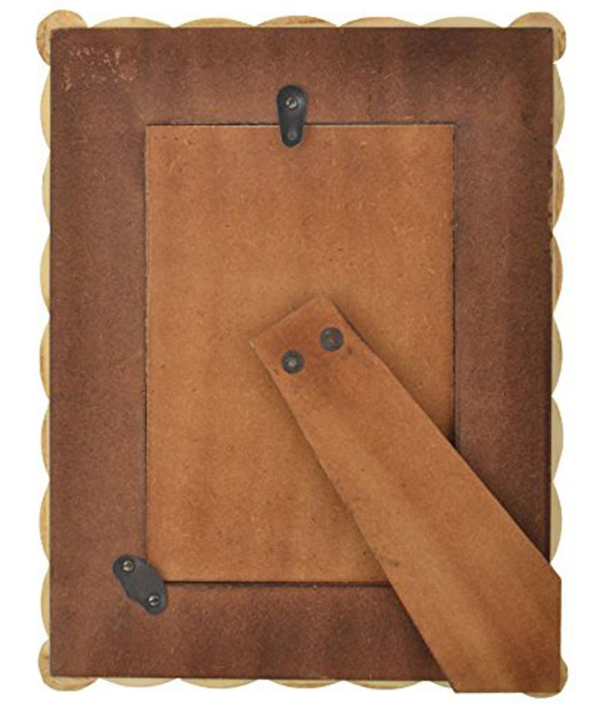 Vintageware Wood TableTop Multicolour Single Photo Frame Pack of 1