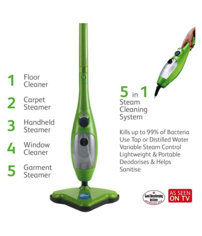 THE STAR TECH H2O MOP X5 STEAM MOP Best Electric 5 IN 1 Floor Cleaning ...