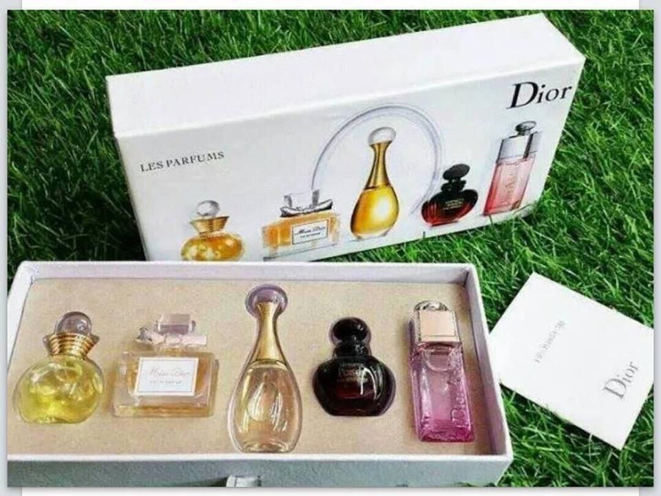 dior fragrance mini set
