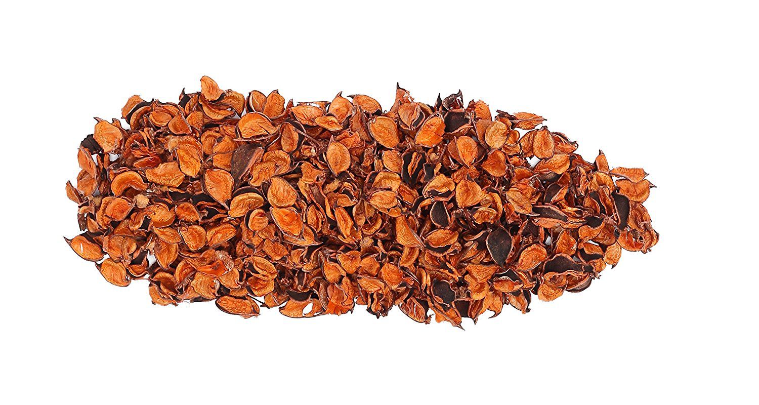     			Perfumed Potpourri Color Orange 150 Gms, 100% Natural, Approx 500 Natural Leaves Assorted