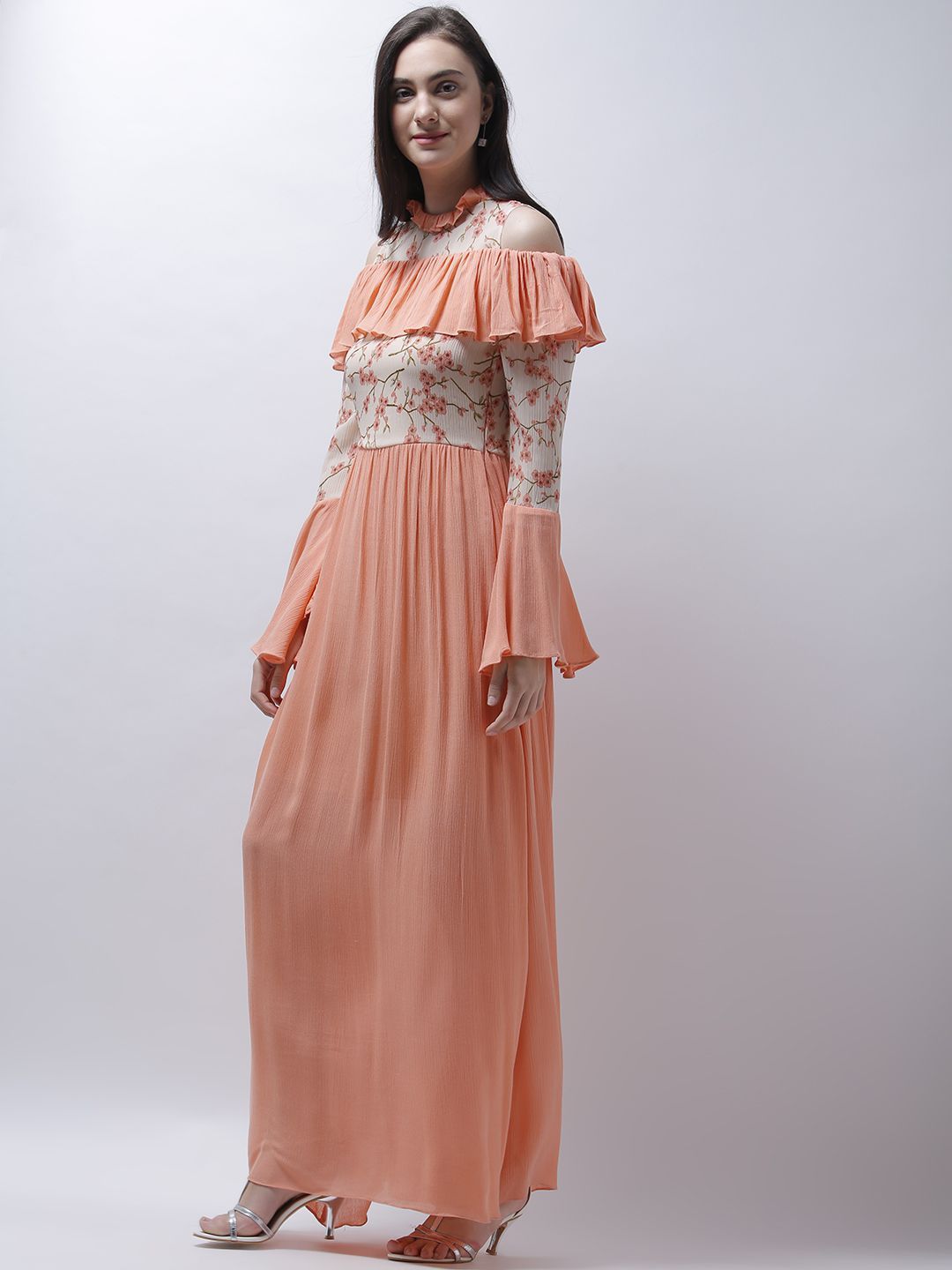 peach gown online