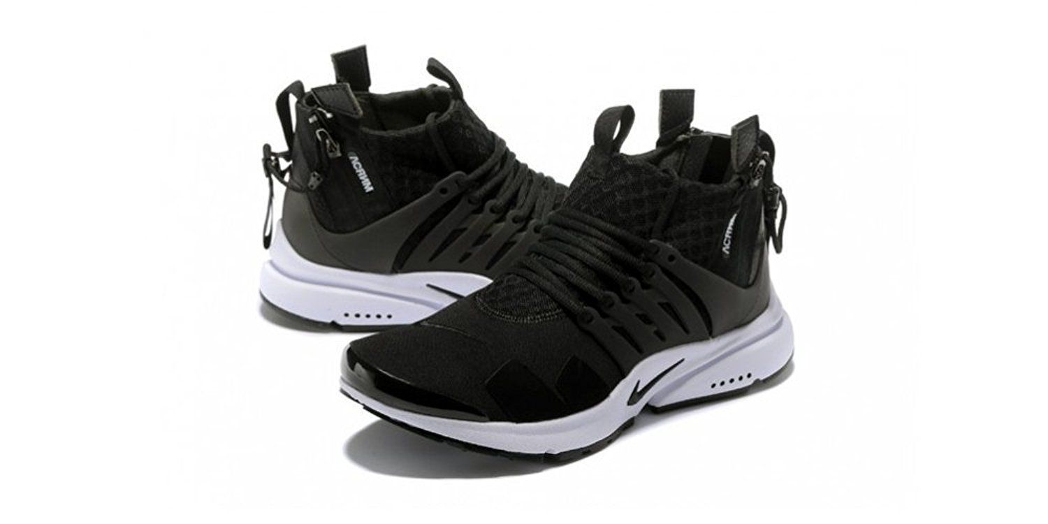 nike air presto acronym black running shoes