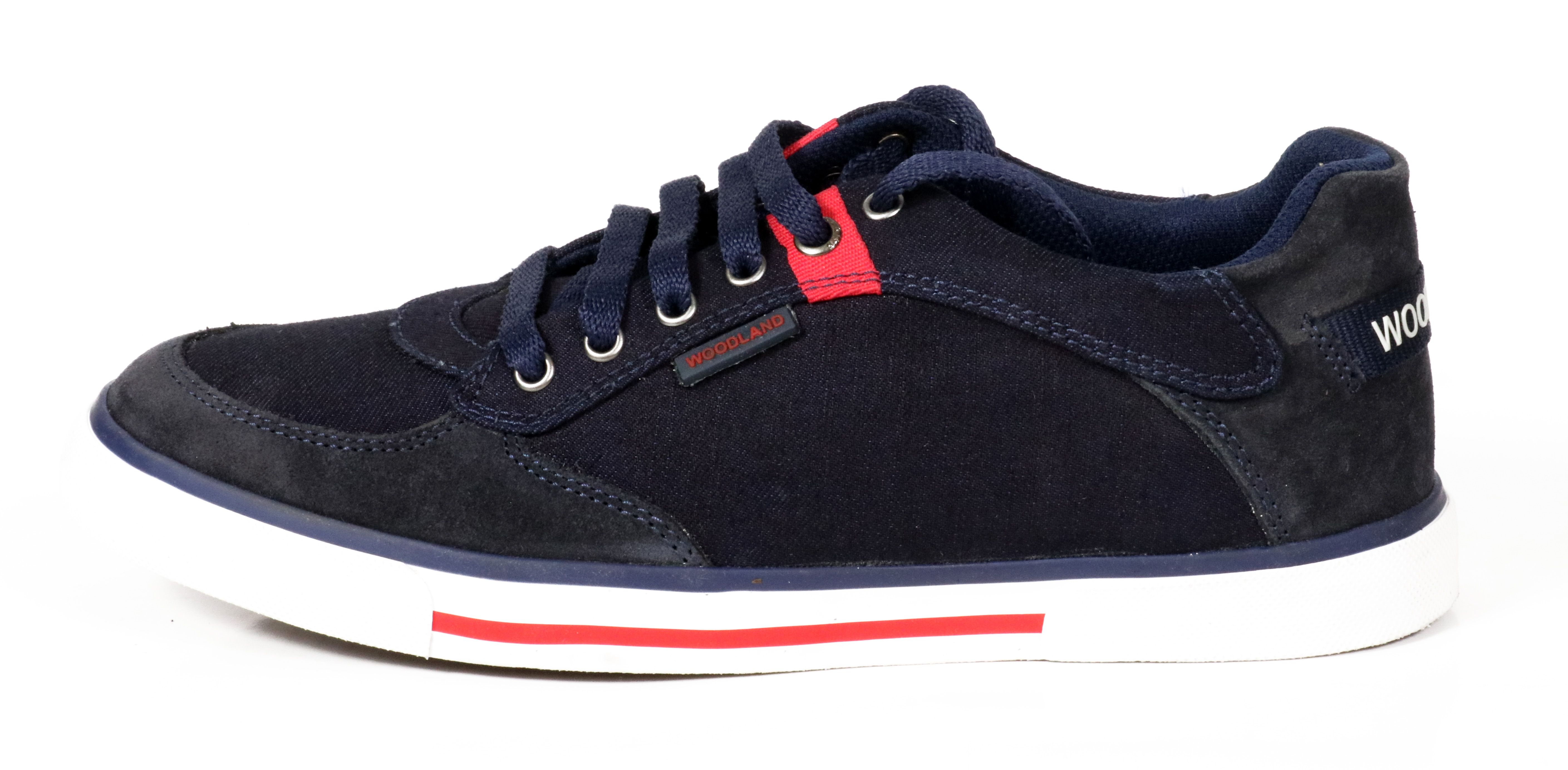 WOODLAND GC 2557117C / DENIM Sneakers Blue Casual Shoes