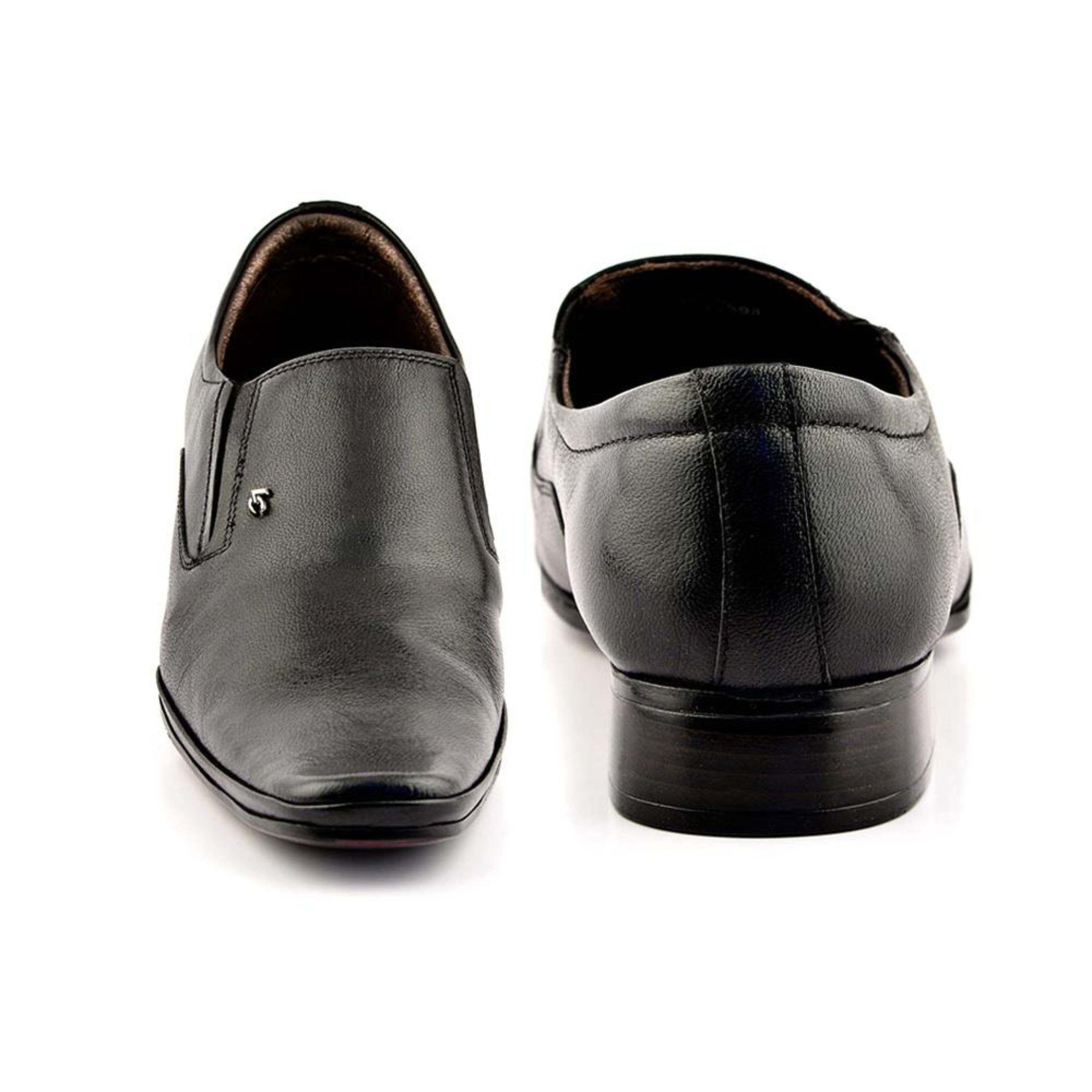 Lee Cooper Office Genuine Leather Black Formal Shoes Price in India ...