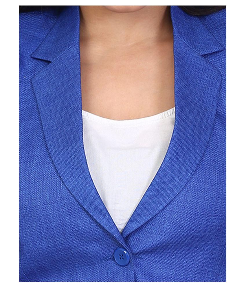 Buy abc garments Jute Blue Blazers Online at Best Prices in India ...