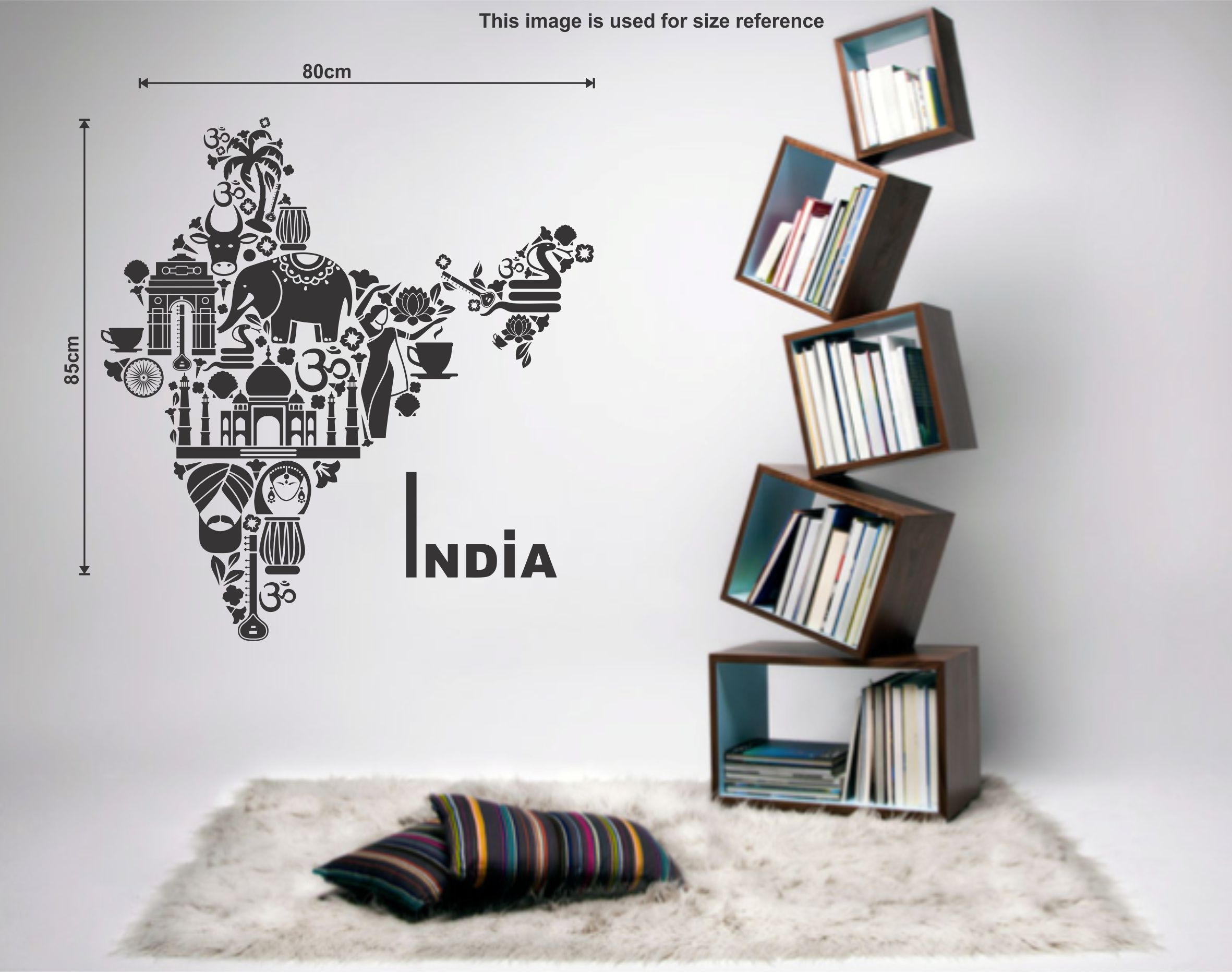wall dreams India Map Motivational Quotes Motivational Quotes PVC Sticker wall dreams India Map Motivational Quotes Motivational Quotes PVC Sticker
