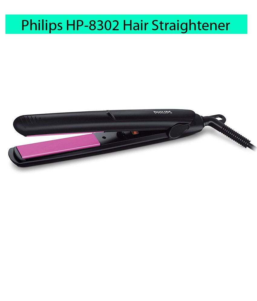 Philips HP8302 Essential Selfie Straightener (Black)