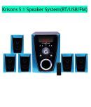Krisons Polo Blue 5.1 Bluetooth Multimedia Speaker System For Home/Theatre Use