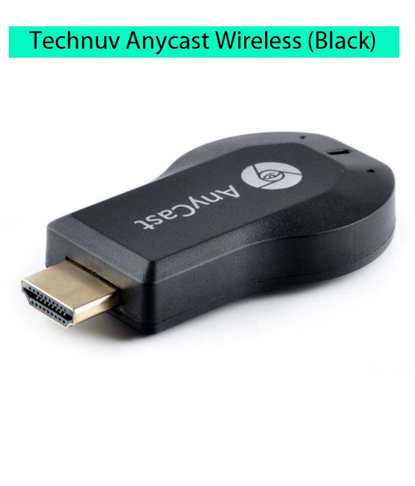    			TECHNUV AnyCast Wireless Hdmi TV Dongle Media Stream Receiver & Transmitter - Black