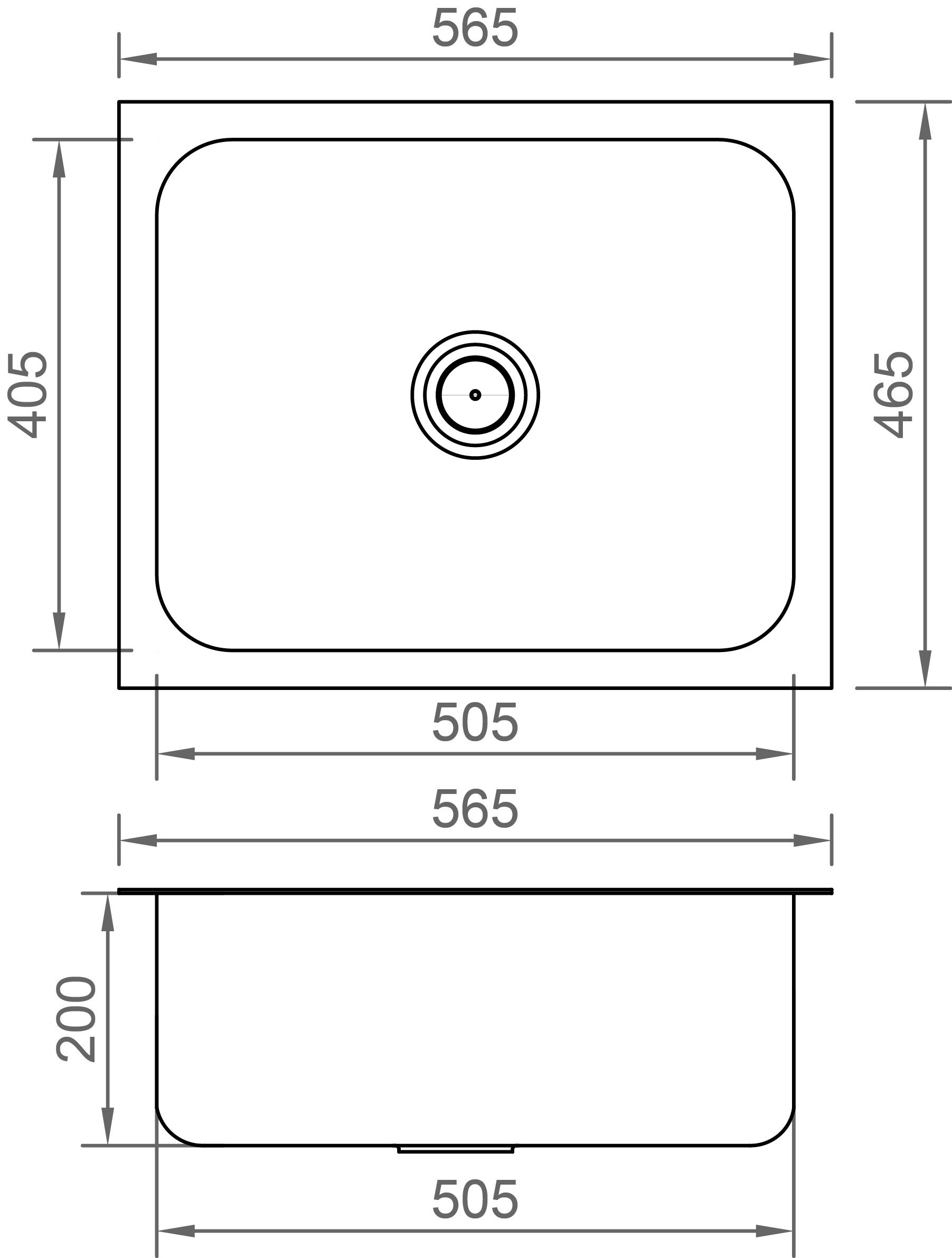 Anupam Stainless Steel Single Bowl Sink Without Drainboard Anupam Stainless Steel Single Bowl Sink Without Drainboard